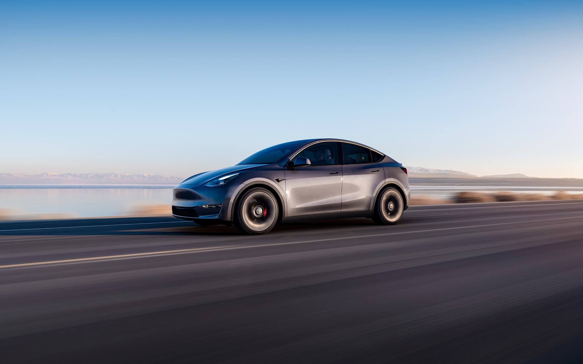 Tesla Model Y — the vehicle type on Robotaxi today