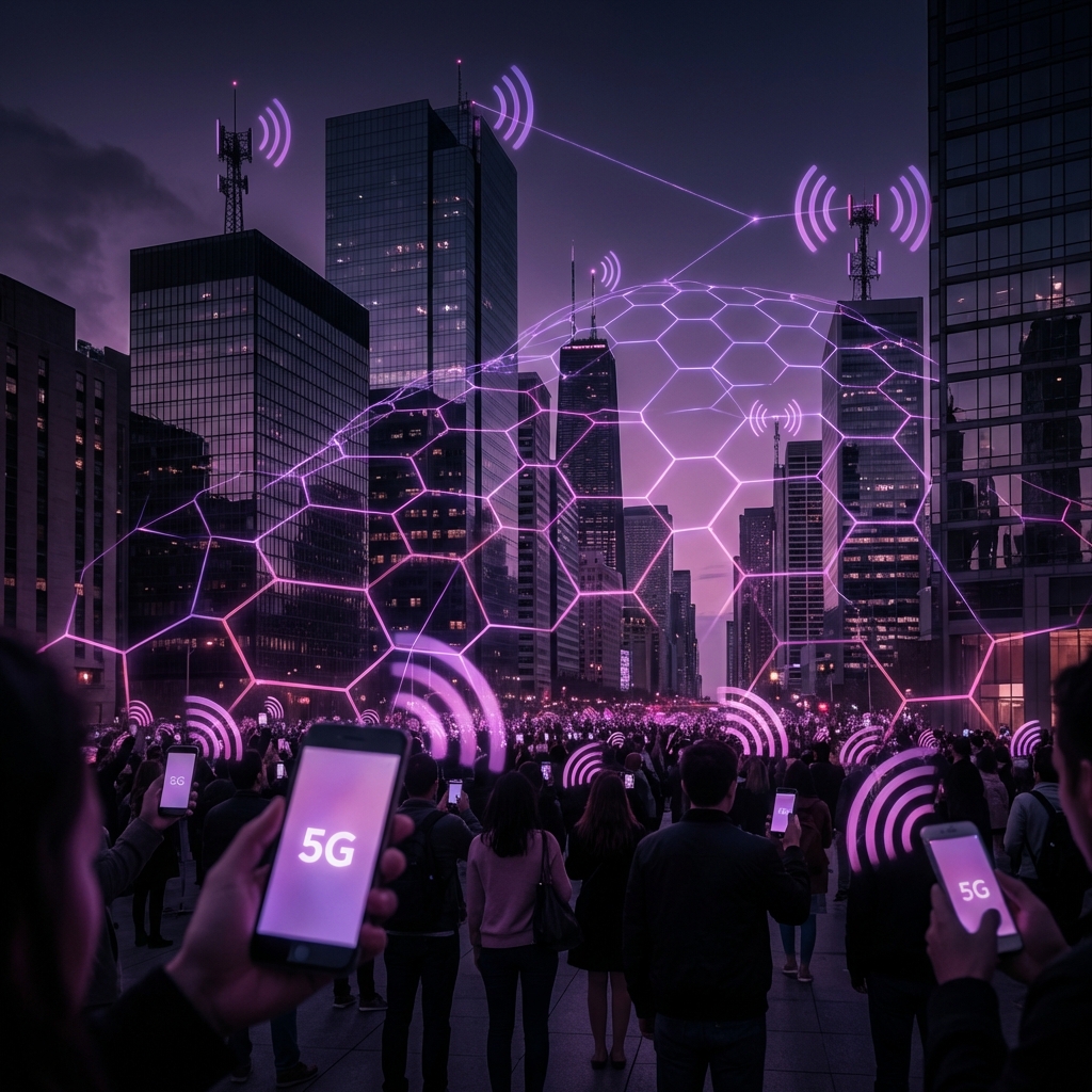 Helium Mobile 5G network visual
